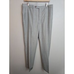 Trussini 100% Wool Trousers Cuffed 36 X 32 Boyds Made in Italy High End